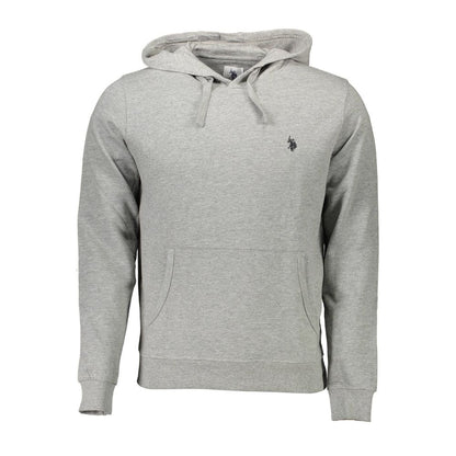 Gray Cotton Men's Sweatshirt