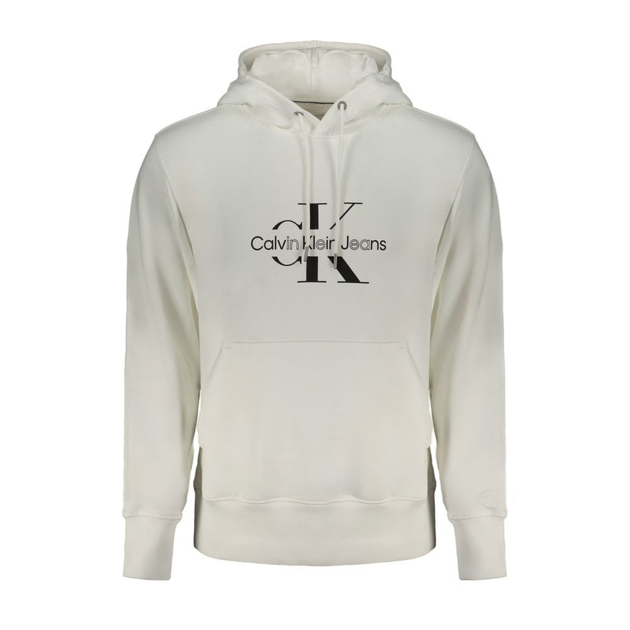 White Cotton Men Sweater