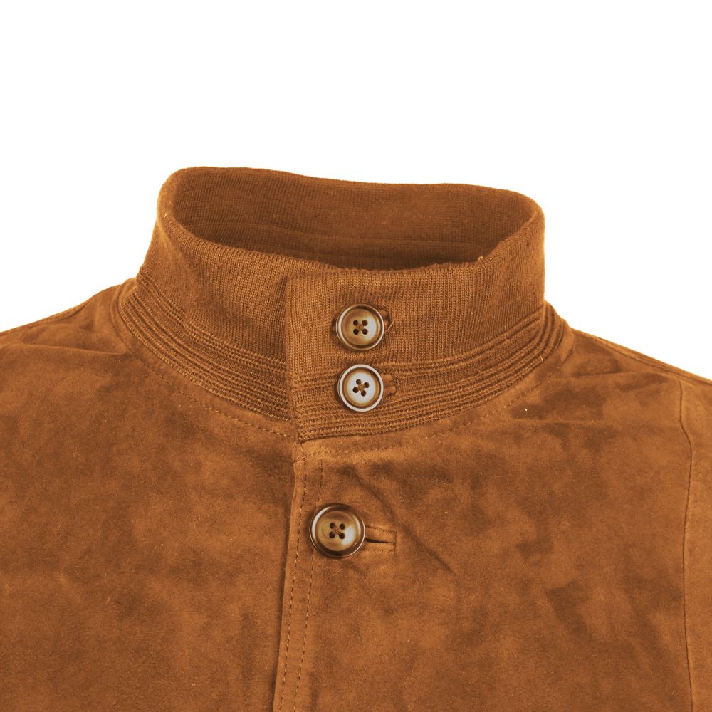 Brown Calfskin Jackets & Coat