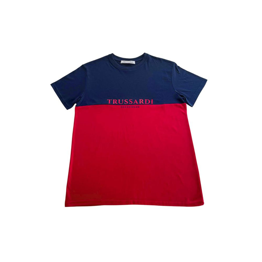 Red Cotton Men T-Shirt