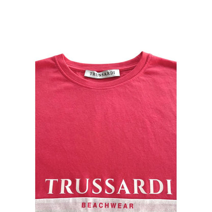White Polyester Men T-Shirt
