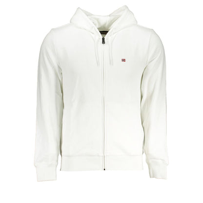 White Cotton Men Sweater