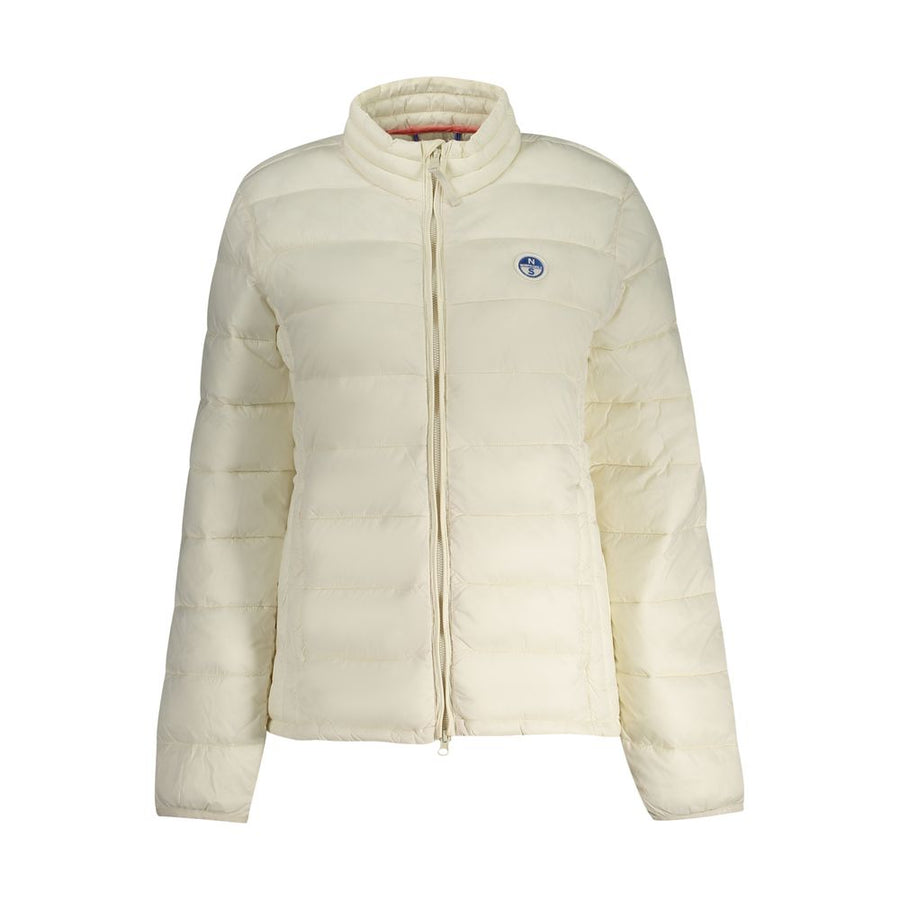 White Polyamide Jackets & Coat