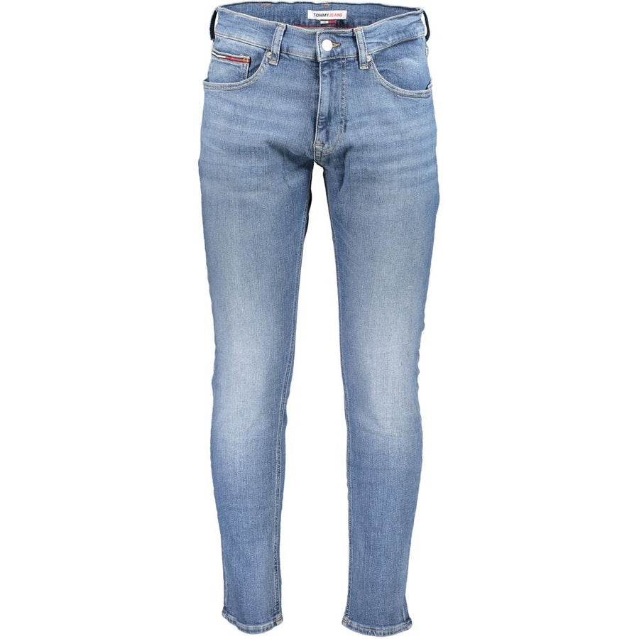 Blue Cotton Men Jeans