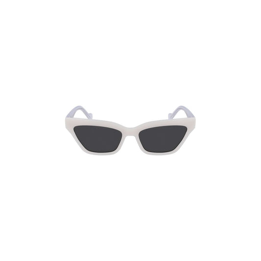 White Injected Women Sunglass