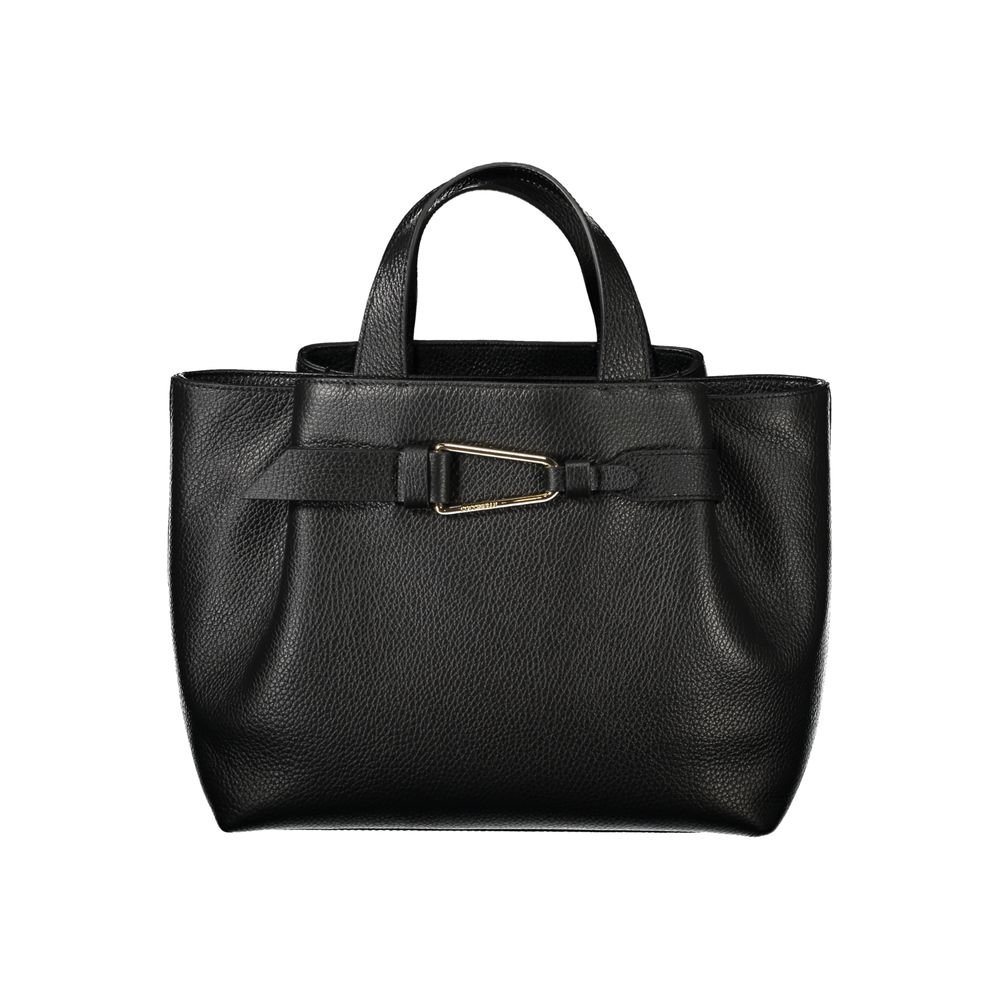 Black Leather Handbag