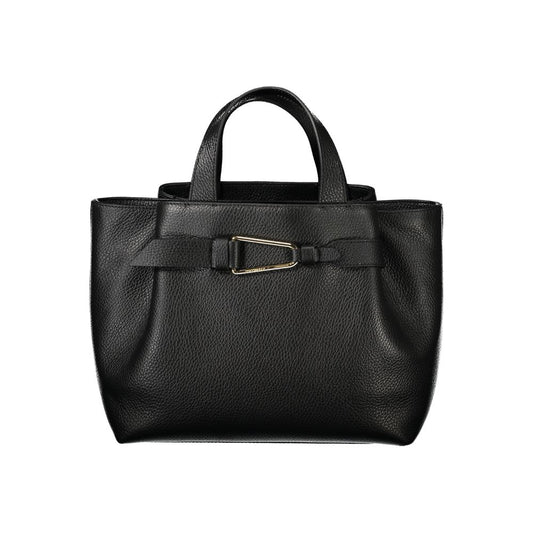Black Leather Handbag