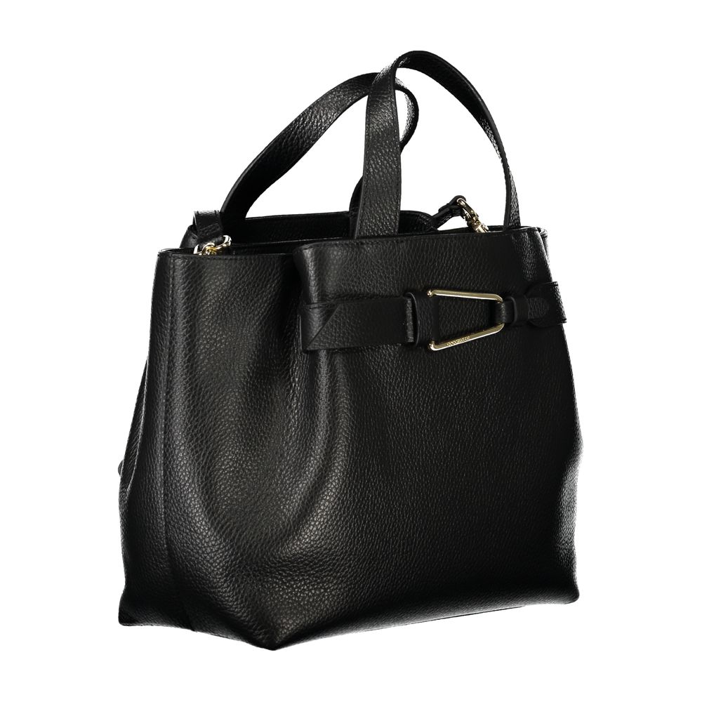 Black Leather Handbag