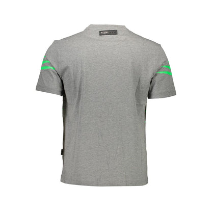 Gray Cotton T-Shirt