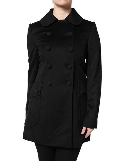 Black Wool Sartoria Italiano Blazer Jacket