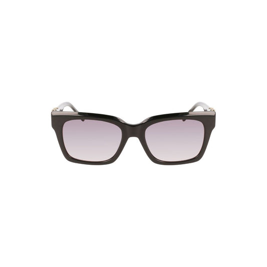 Black Acetate Women's Sunglass