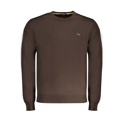 Marrone Wool Men Sweater