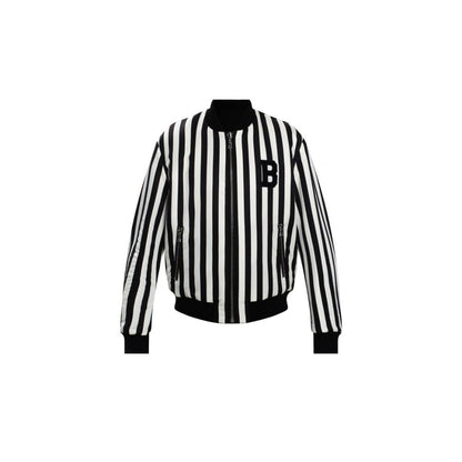 Black Polyamide Men's Reversible Jacket
