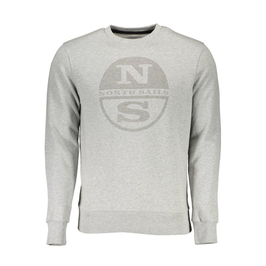 Gray Organic Cotton Men Sweater
