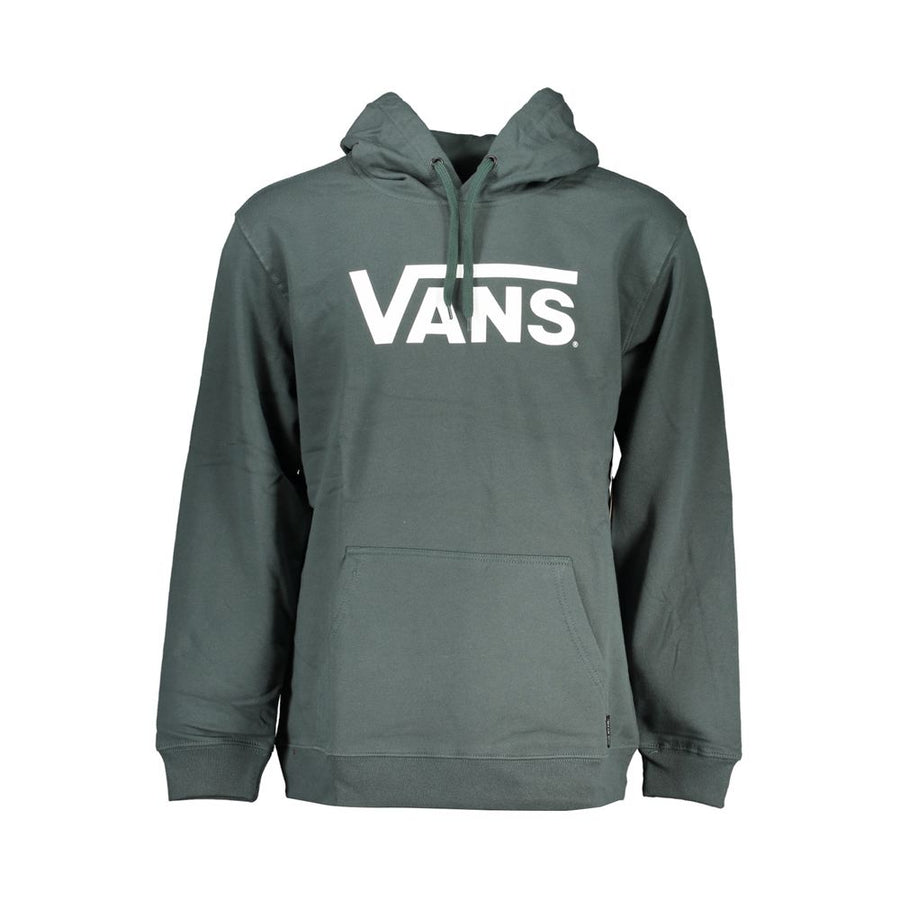 Green Cotton Men Sweater