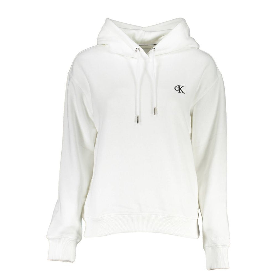 White Cotton Sweatshirt