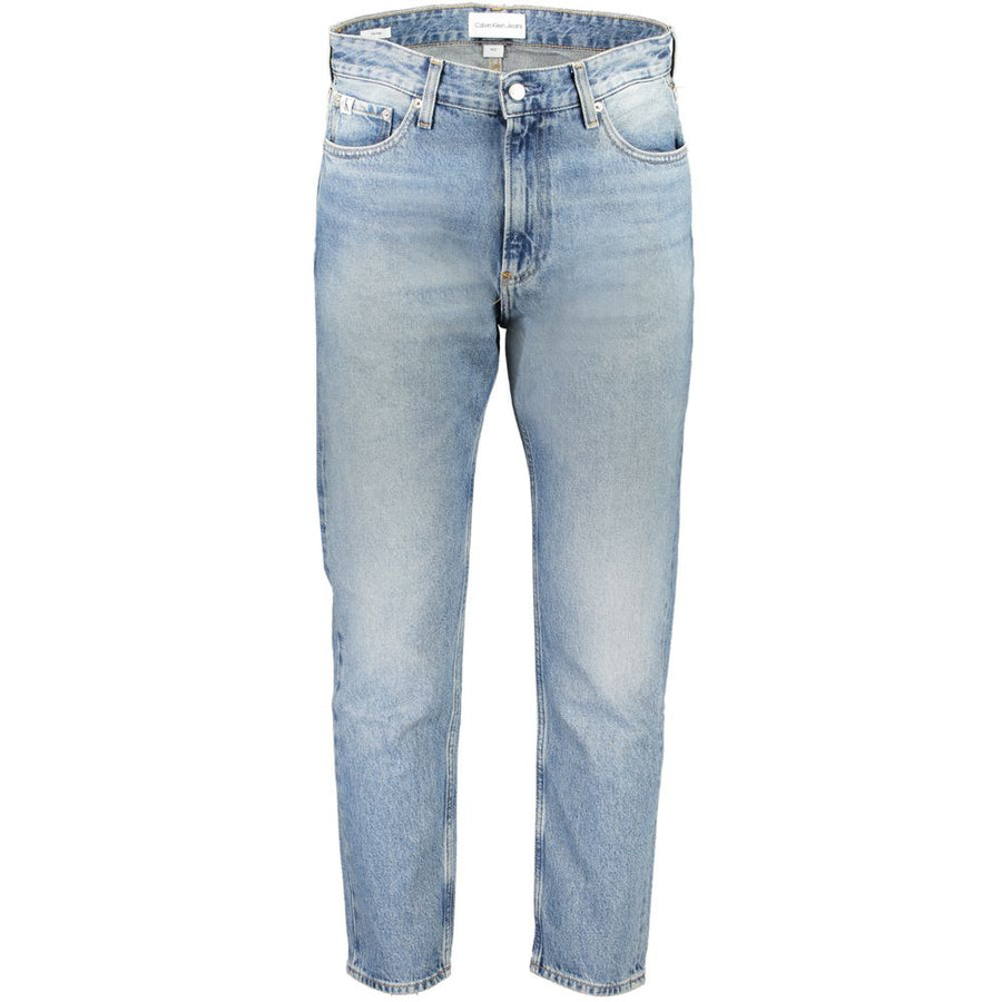 Blue Cotton Men Jeans