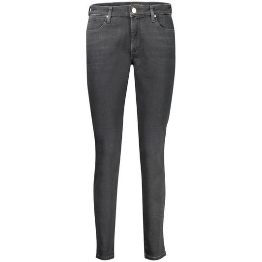 Black Cotton Women Jeans