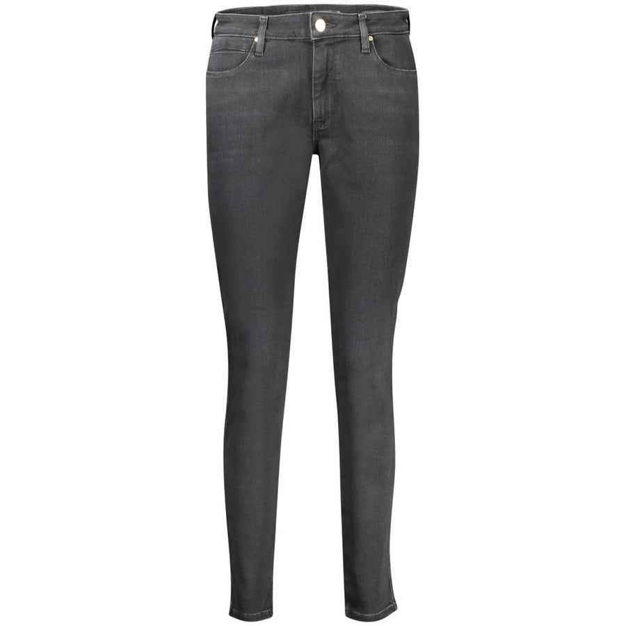 Black Cotton Women Jeans
