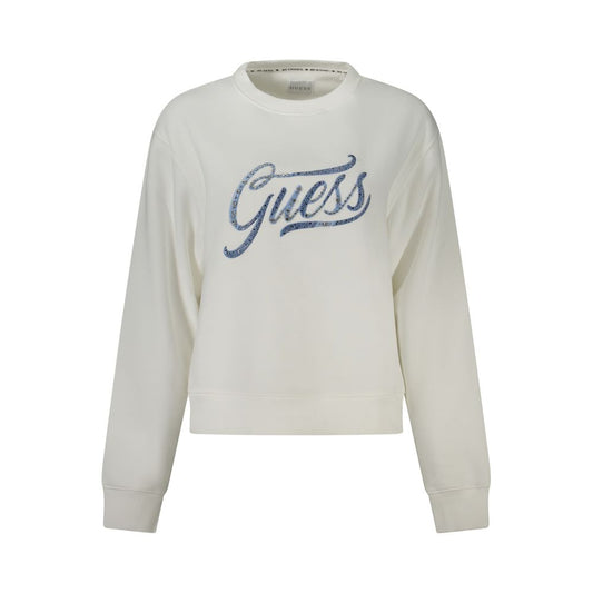 White Cotton Women Sweater