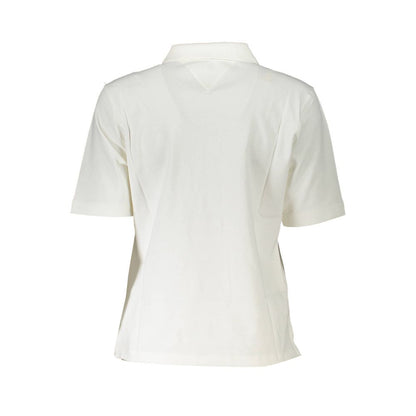 White Cotton Polo Shirt