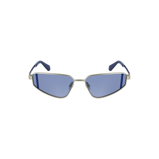Gray Metal Women Sunglasses