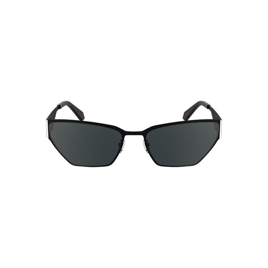 Black Metal Women Sunglasses