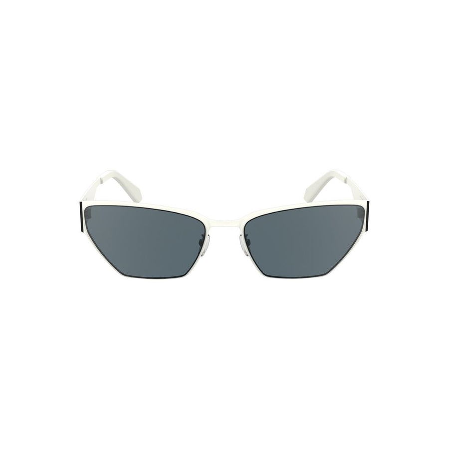 White Metal Women Sunglass