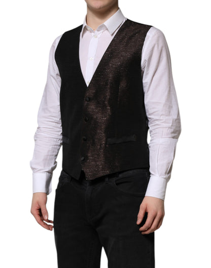 Dark Brown Dress Formal Men Waistcoat Vest