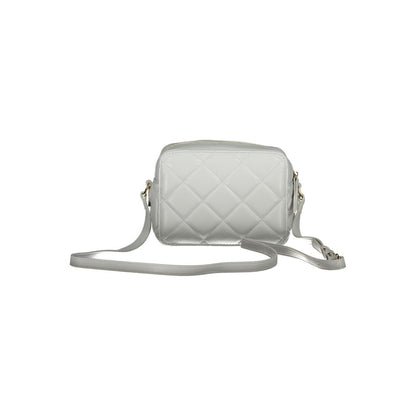 Gray Polyethylene Women Handbag