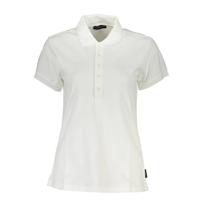 White Cotton Polo Shirt