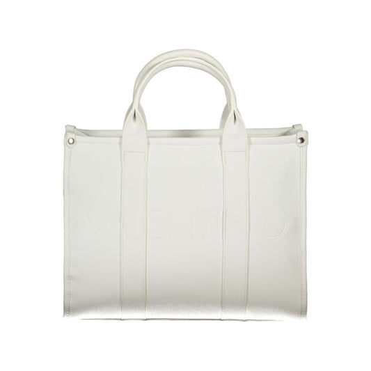 White Polyurethane Women's Bag