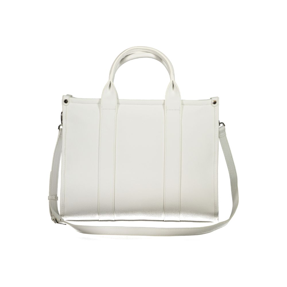 White Polyurethane Women's Bag