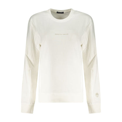 White Cotton Women Sweater