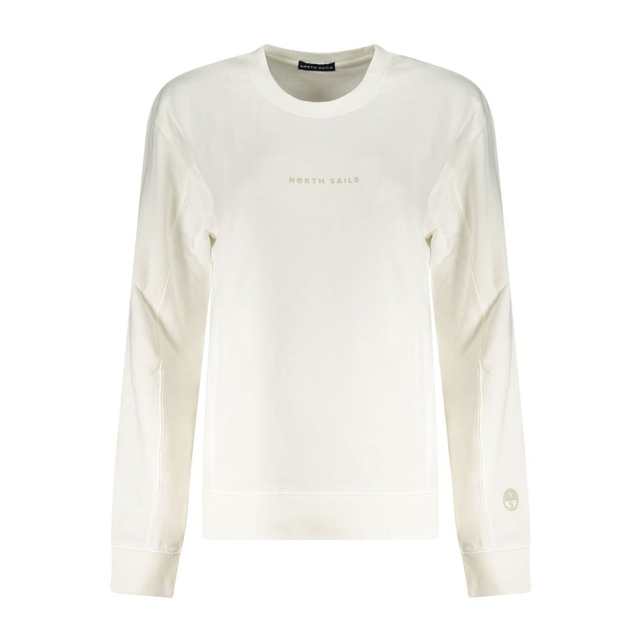 White Cotton Women Sweater