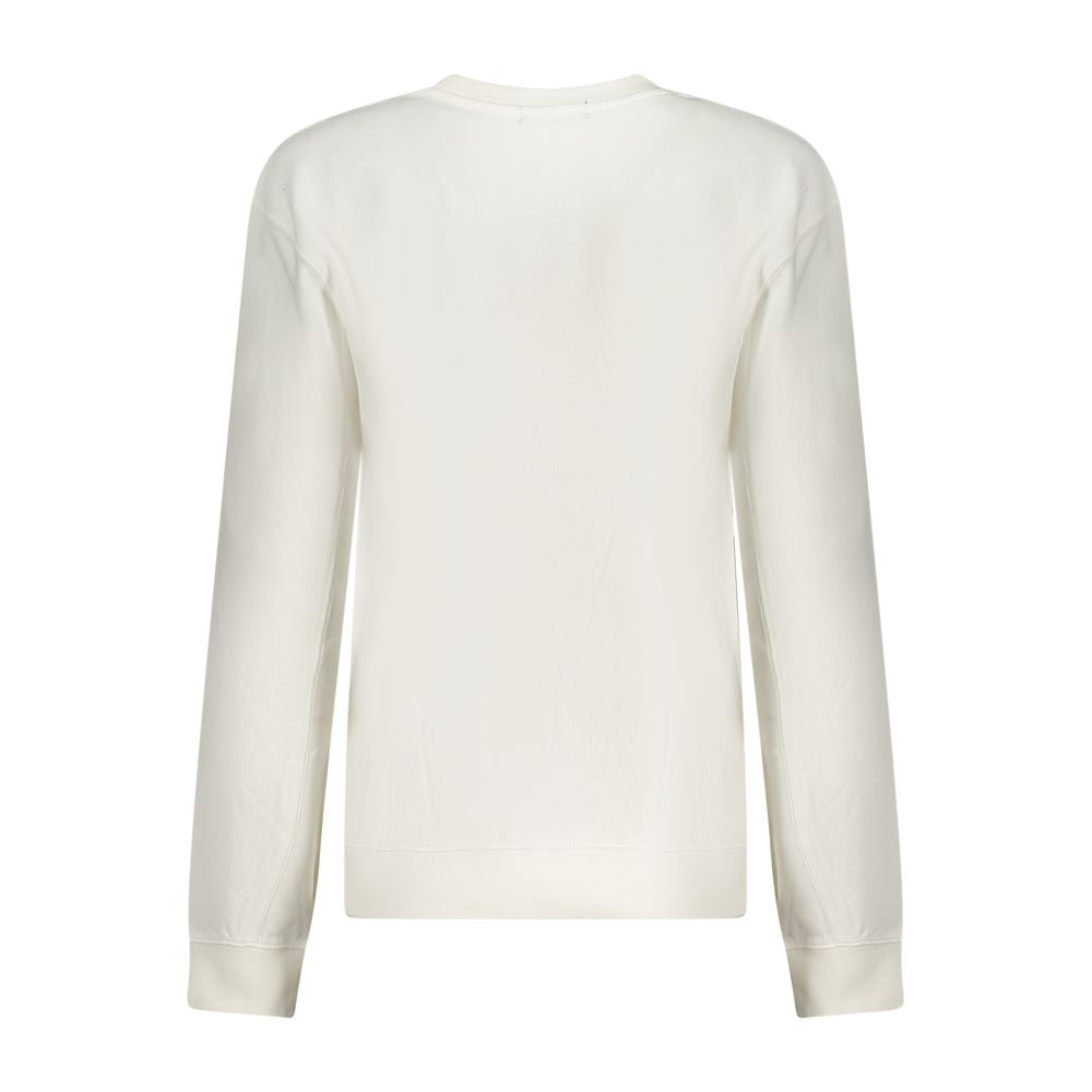 White Cotton Women Sweater