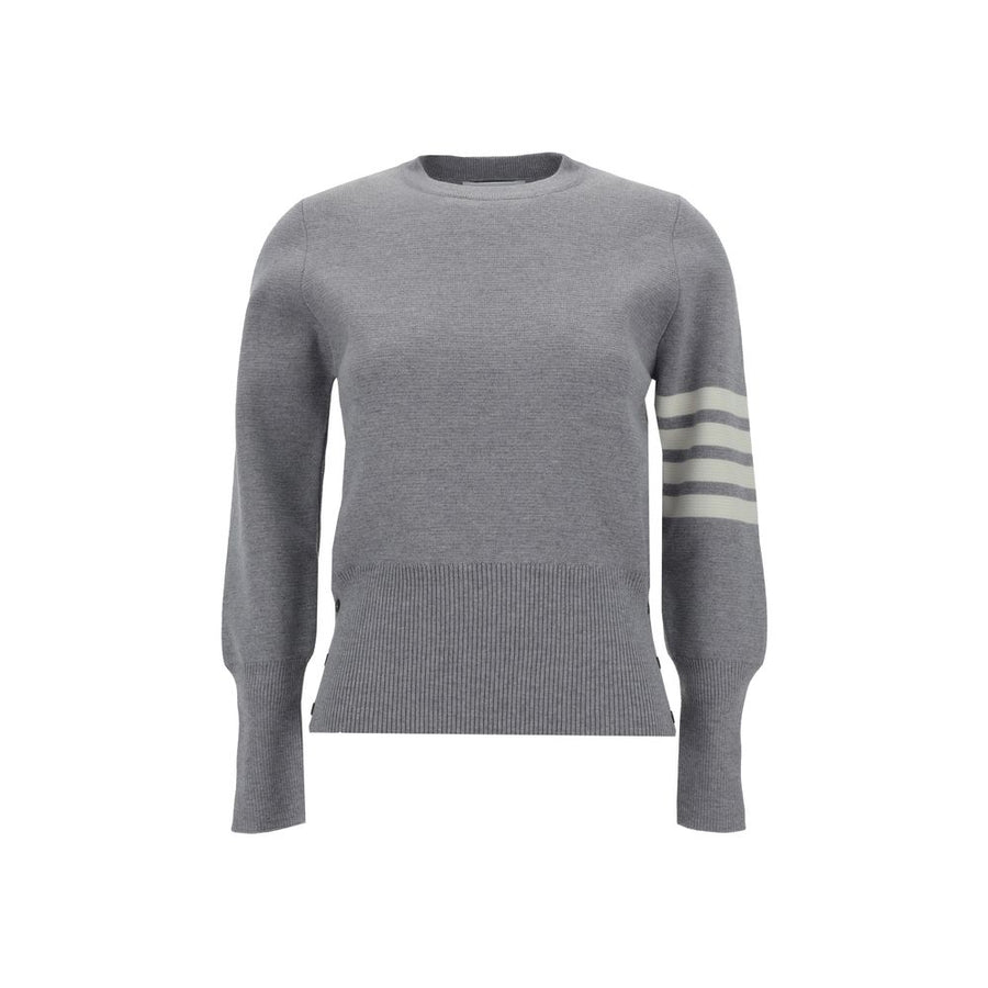 Gray Fleece Wool Sweatshirt