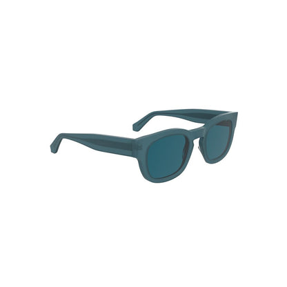 Blue Acetate Women Sunglass