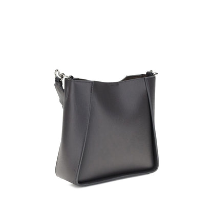 Gray Polyamide Shoulder Bag