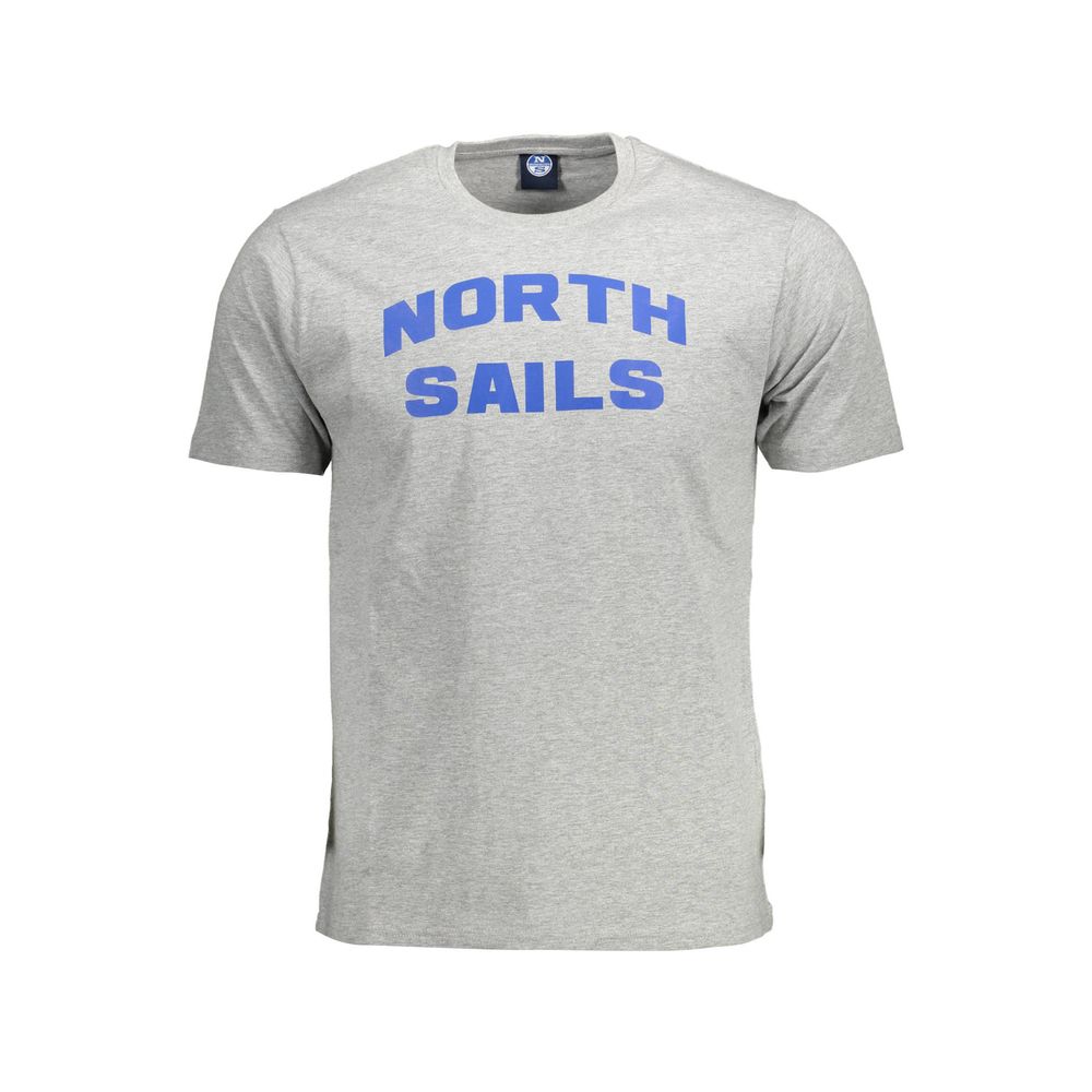 Grigio Cotton Men T-Shirt