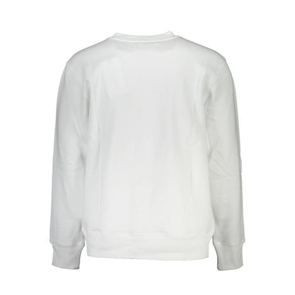 White Cotton Men Sweater