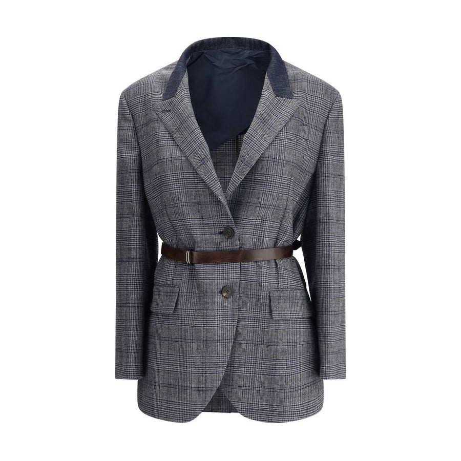 Prince of Wales pattern Blazer