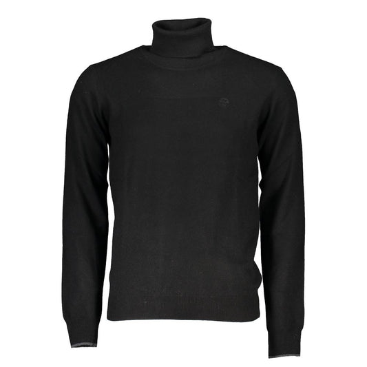 Black Fabric Sweater