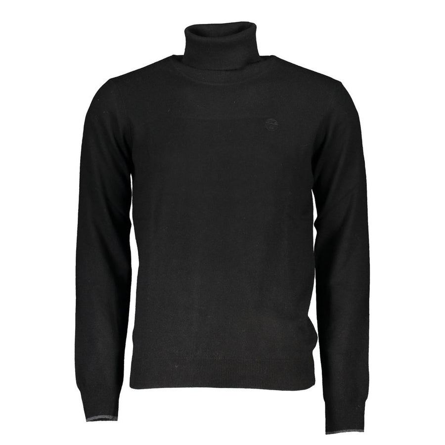 Black Fabric Sweater