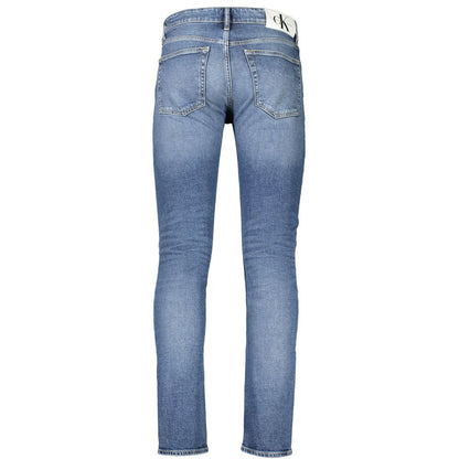 Blue Cotton Men Jeans