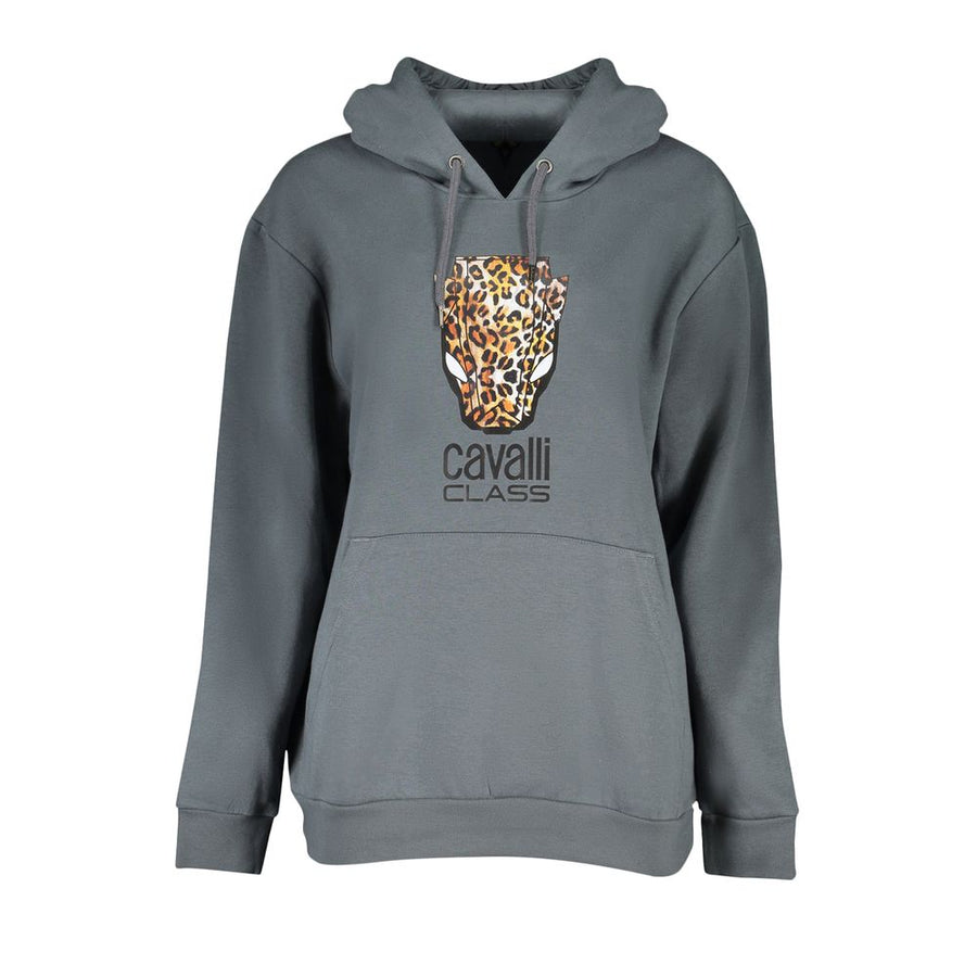 Gray Cotton Women Sweater