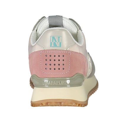 Pink Polyester Women Sneaker
