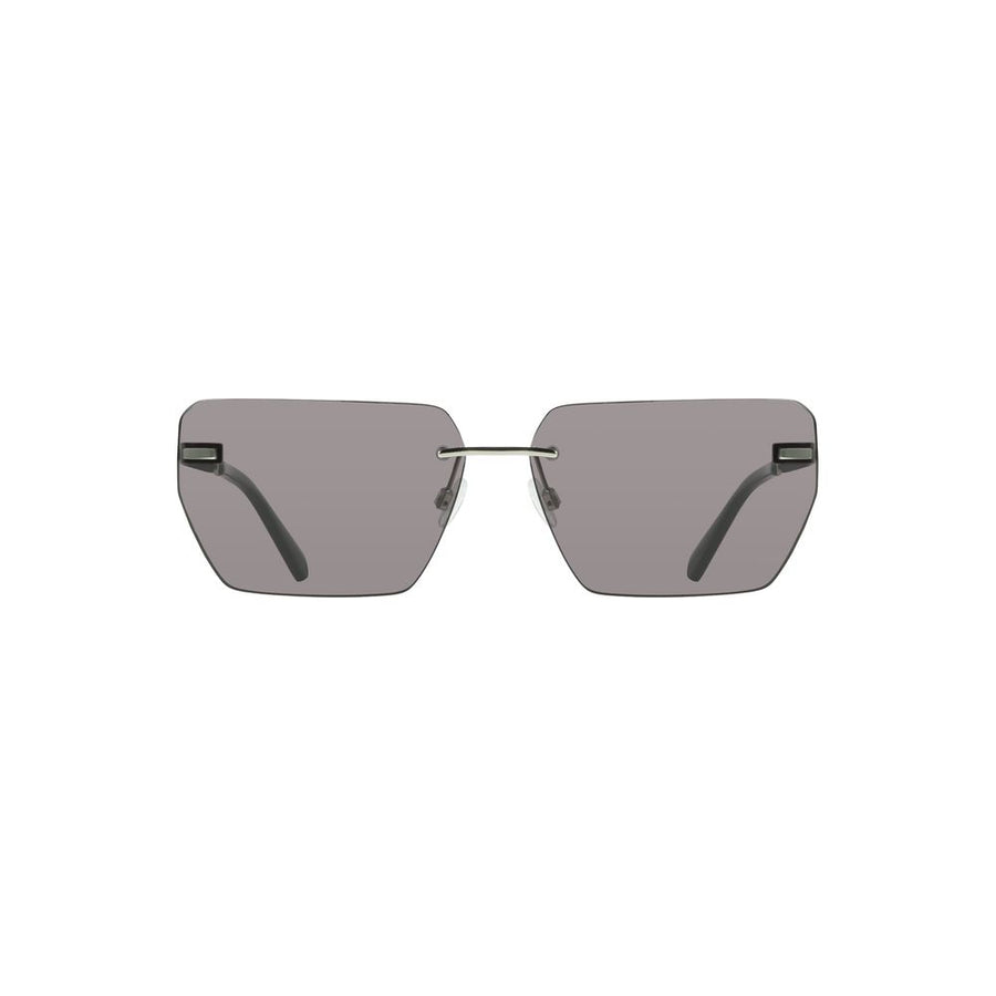 Gray Metal Men Sunglasses