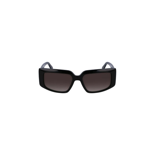 Black Acetate Women Sunglasses