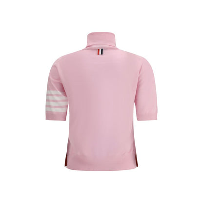 Multicolor Polyamide Turtleneck